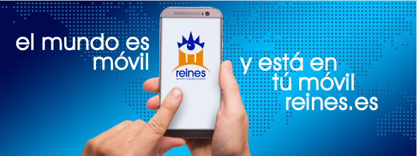 Aplicación para móvil de Reines Grupo Inmobiliario®