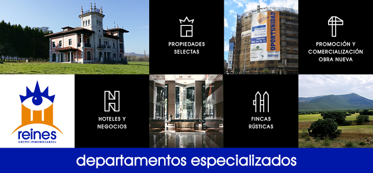 DEPARTAMENTOS ESPECIALIZADOS DE REINES GRUPO INMOBILIARIO